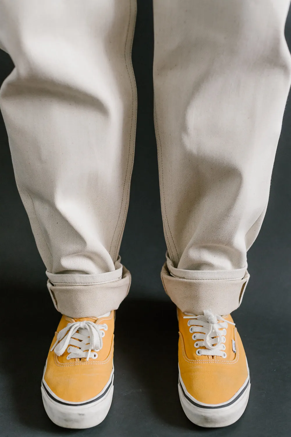 13.6oz - All Natural Ecru Foxfibre® Selvedge - Easy Guy