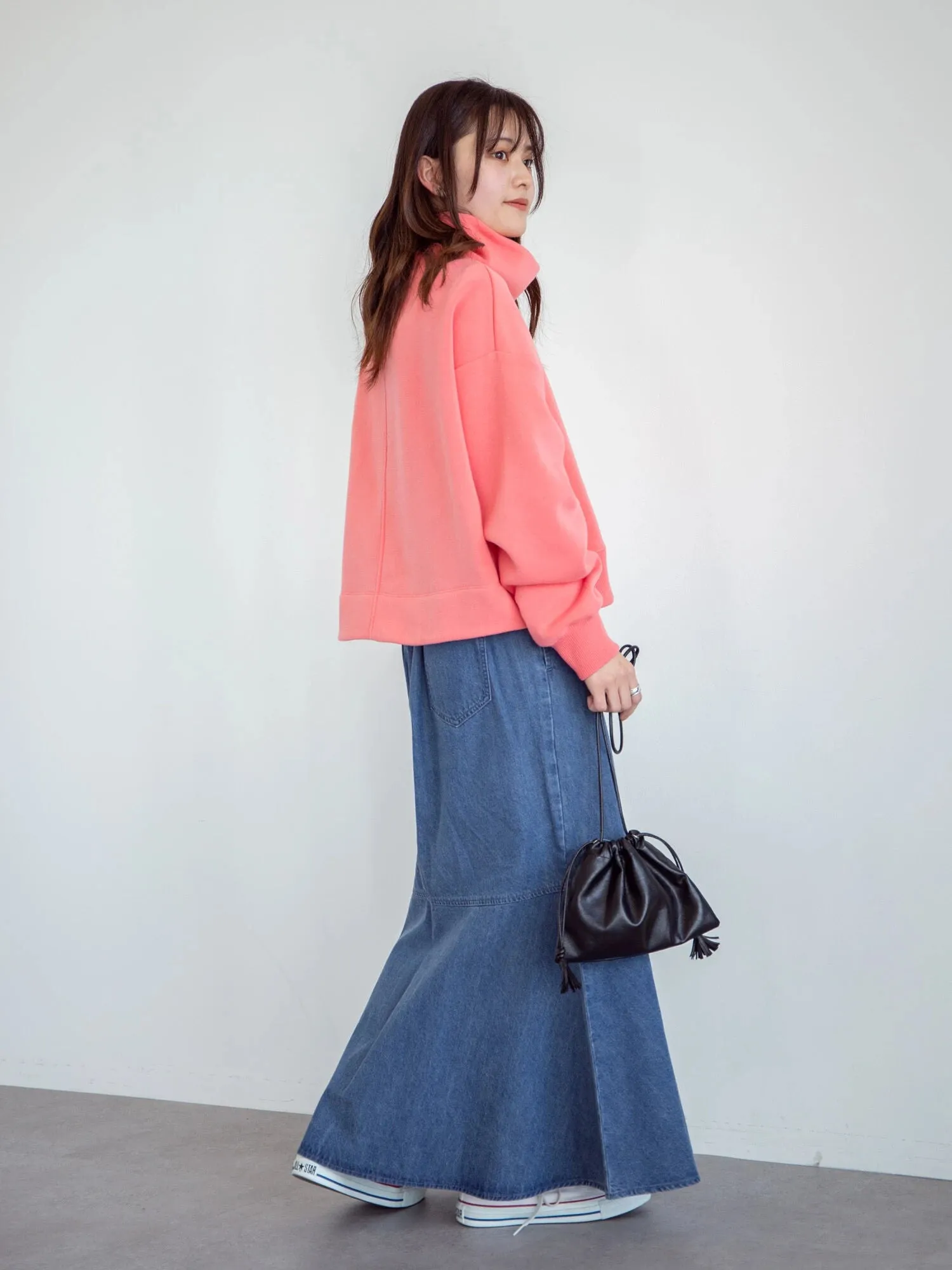 Ameris Mermaid Denim Skirt