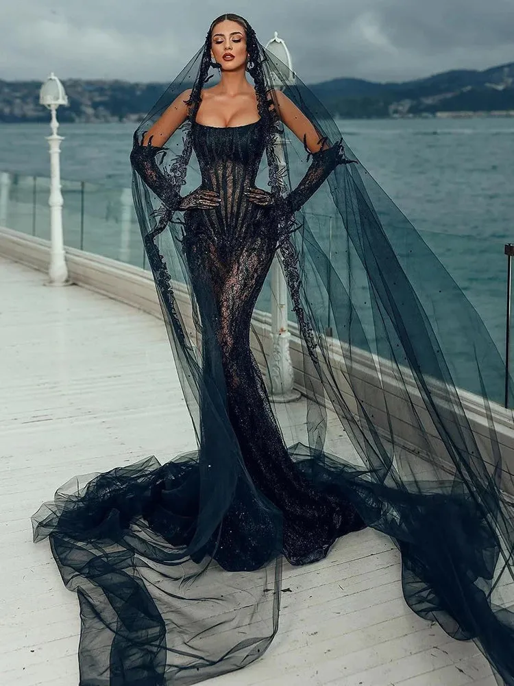 Ava Lace Elegant Dress