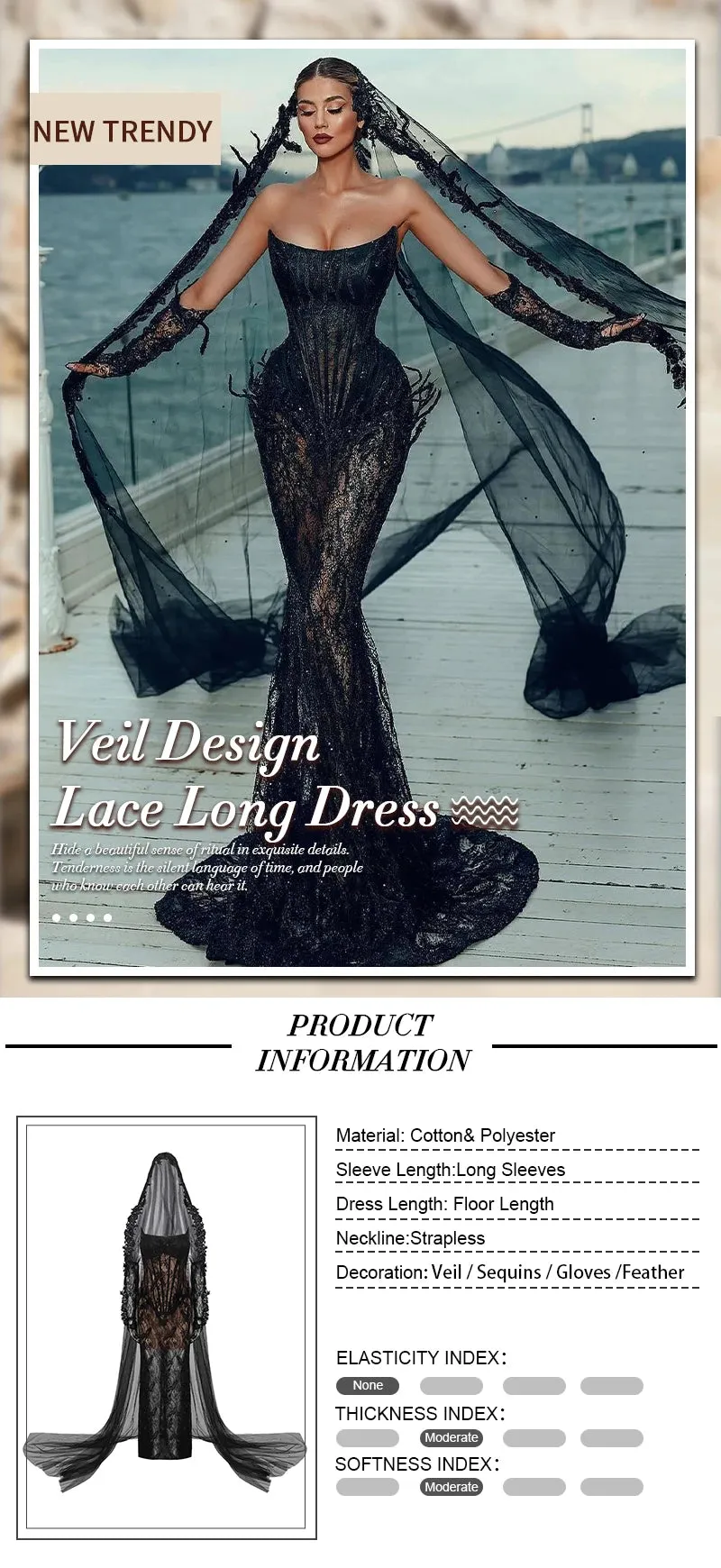 Ava Lace Elegant Dress