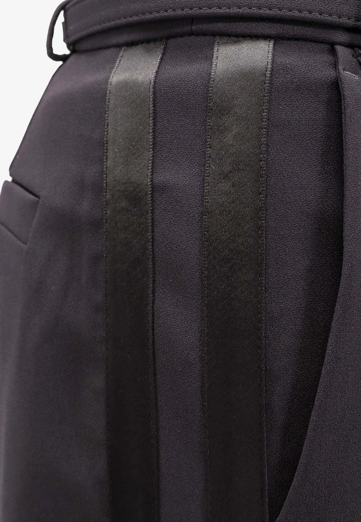 Belted Tailored Pants