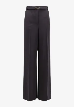 Belted Tailored Pants