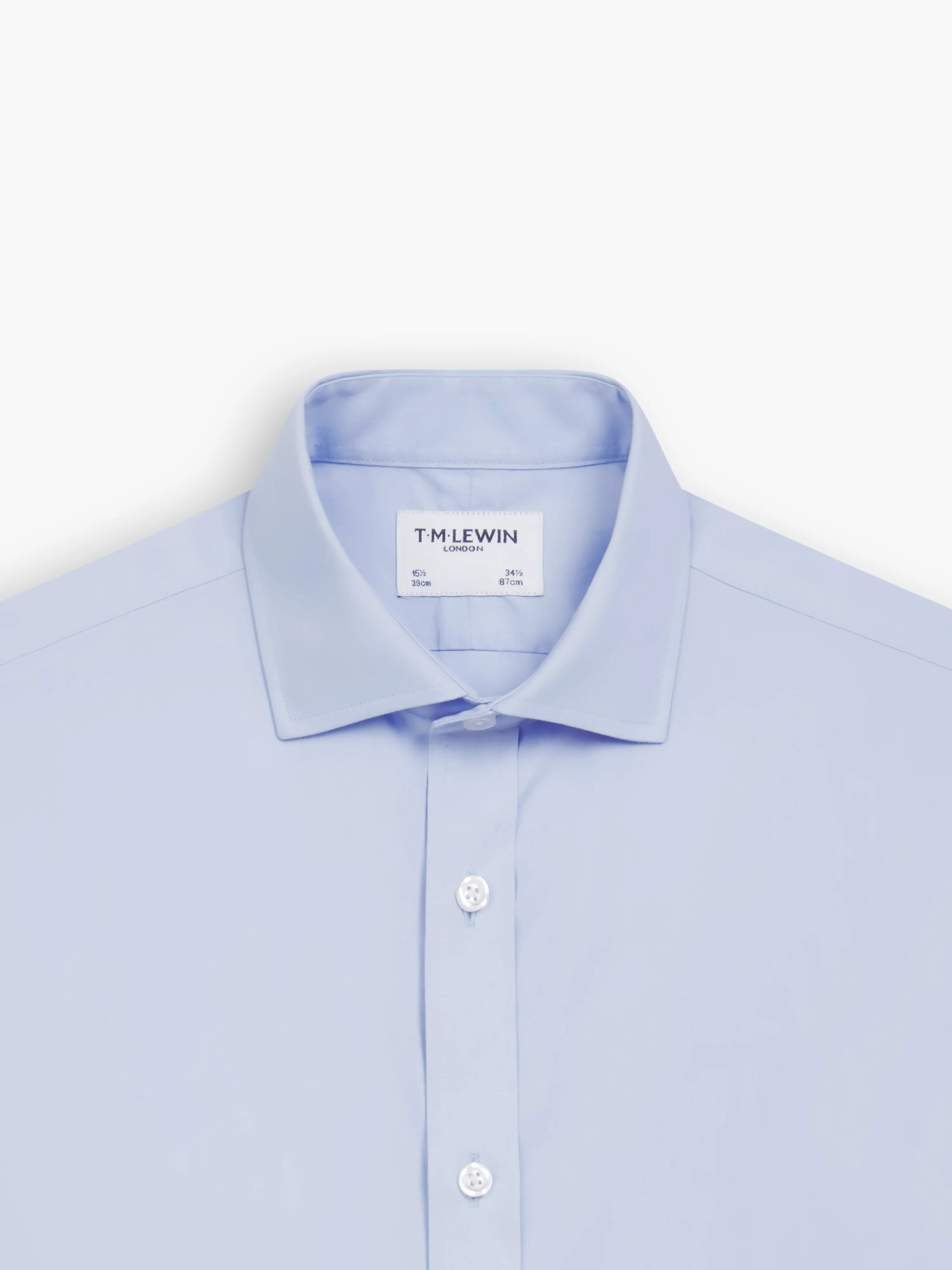 Cutaway Collar Non-Iron Poplin