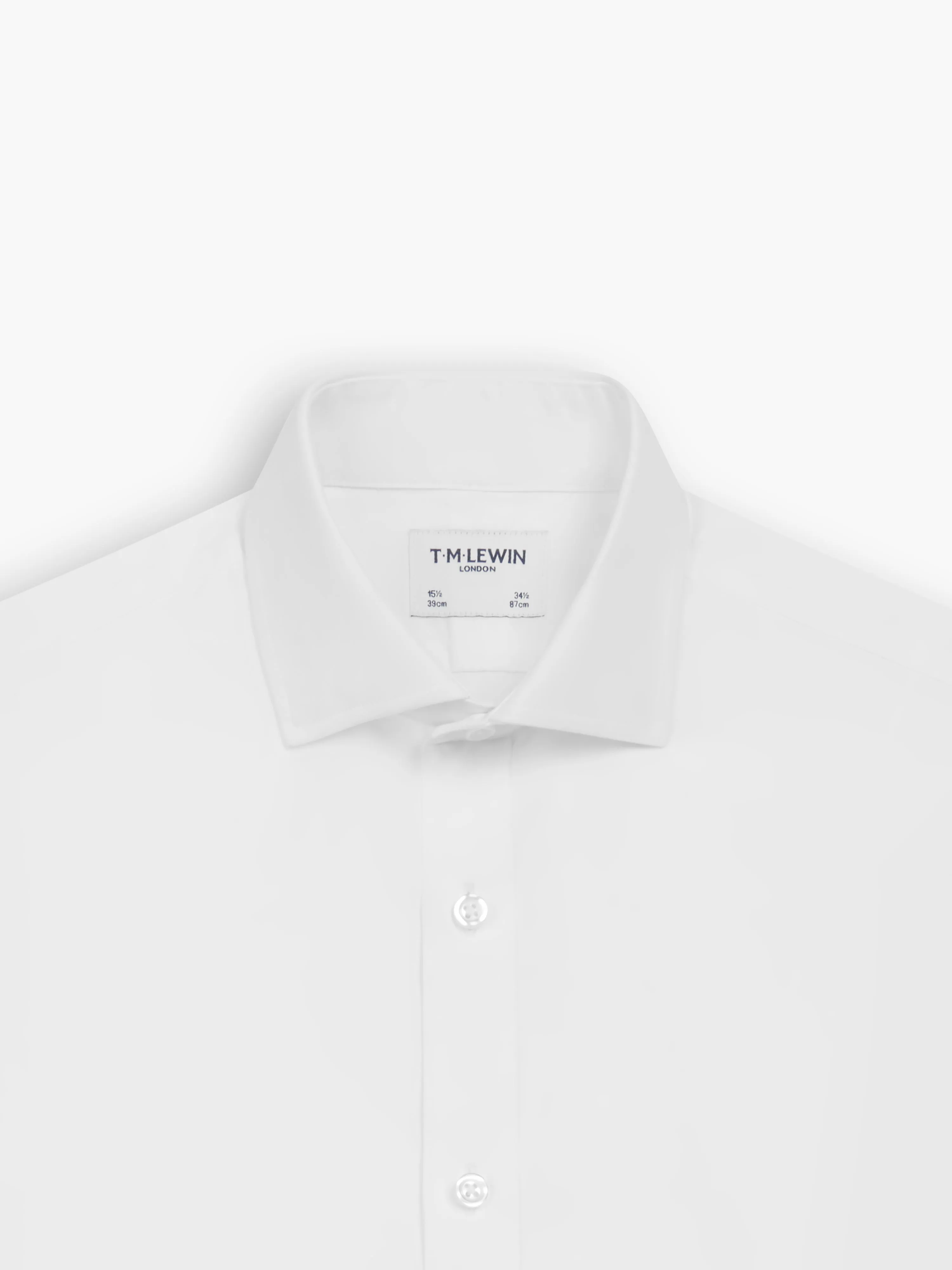 Cutaway Collar Non-Iron Poplin