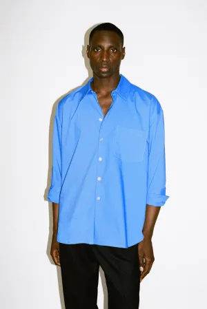 Del Mar Oversized Shirt  |  Royal Blue
