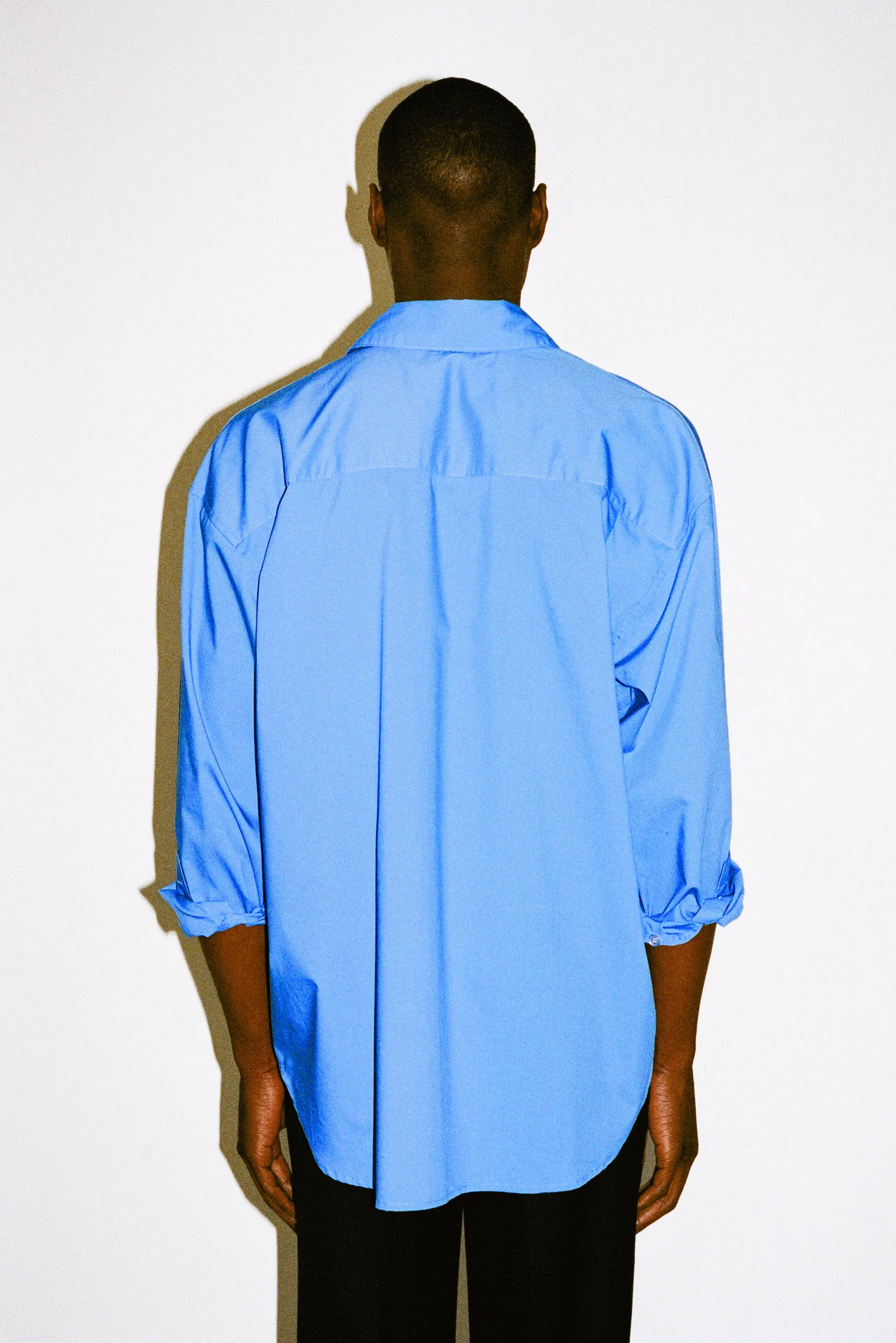 Del Mar Oversized Shirt  |  Royal Blue