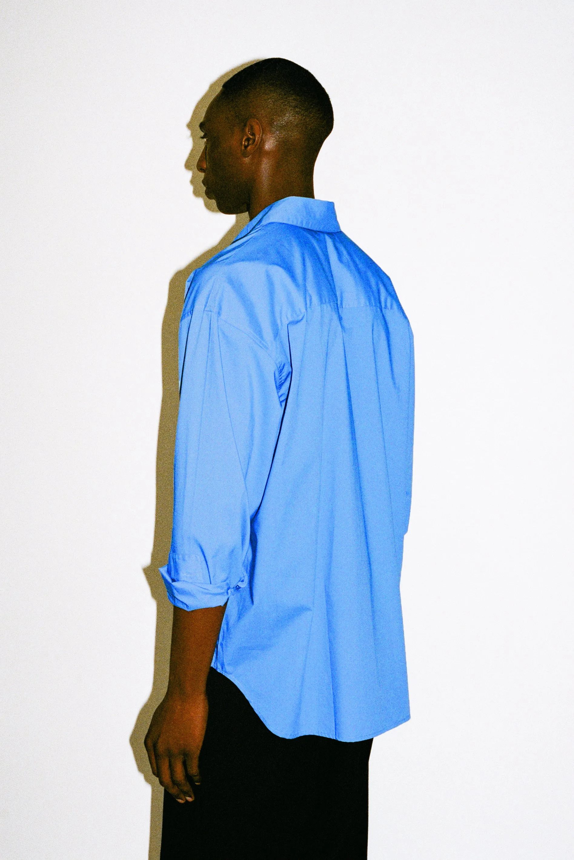 Del Mar Oversized Shirt  |  Royal Blue