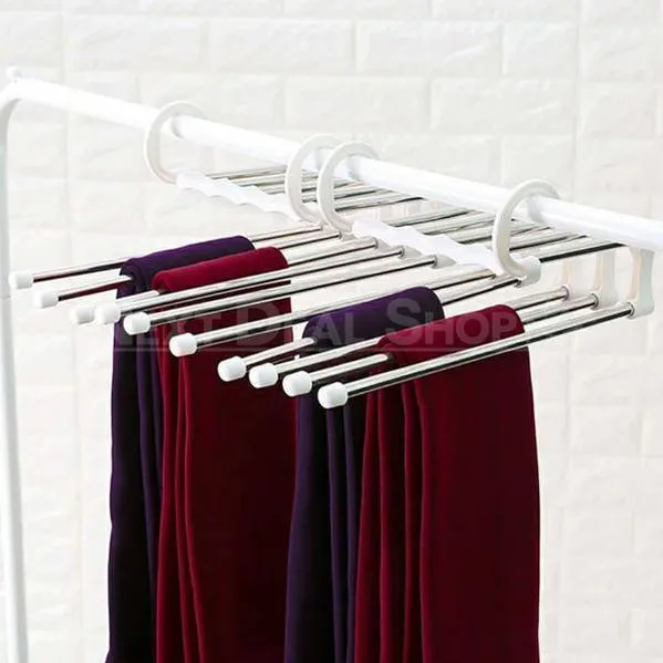 Easy Access Clothes Hanger Rack
