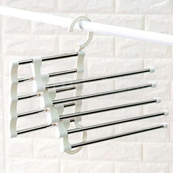 Easy Access Clothes Hanger Rack