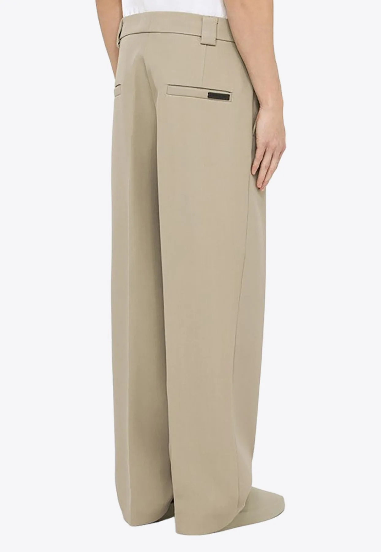 Eternal Straight Leg Wool Pants