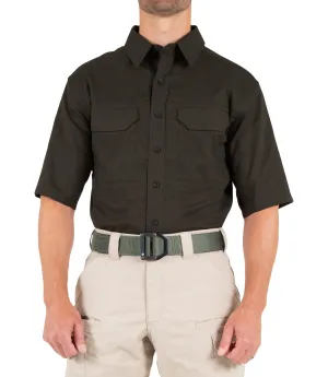 First Tactical Men's V2 Tactical Short Sleeve Shirt - Brown