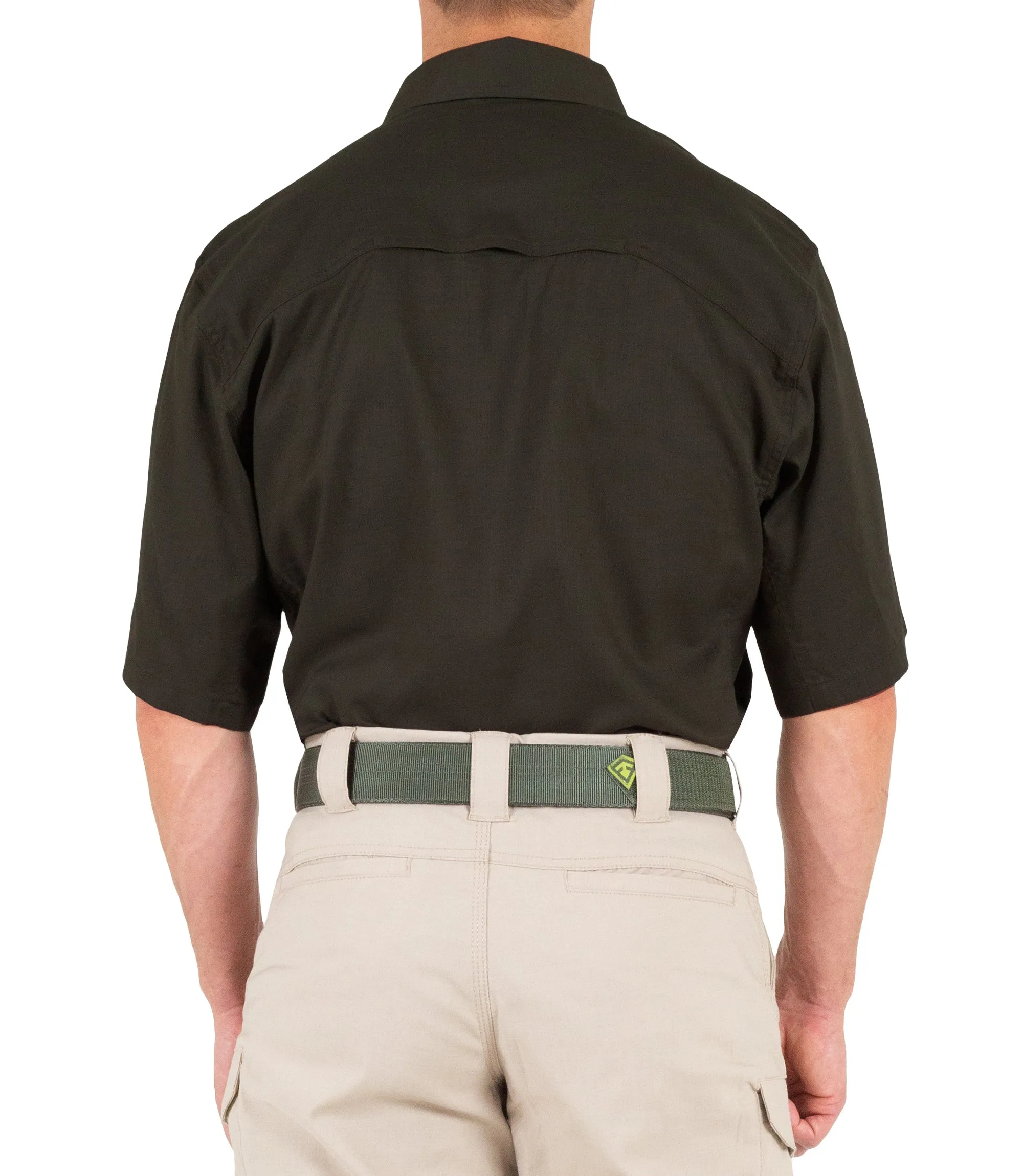 First Tactical Men's V2 Tactical Short Sleeve Shirt - Brown