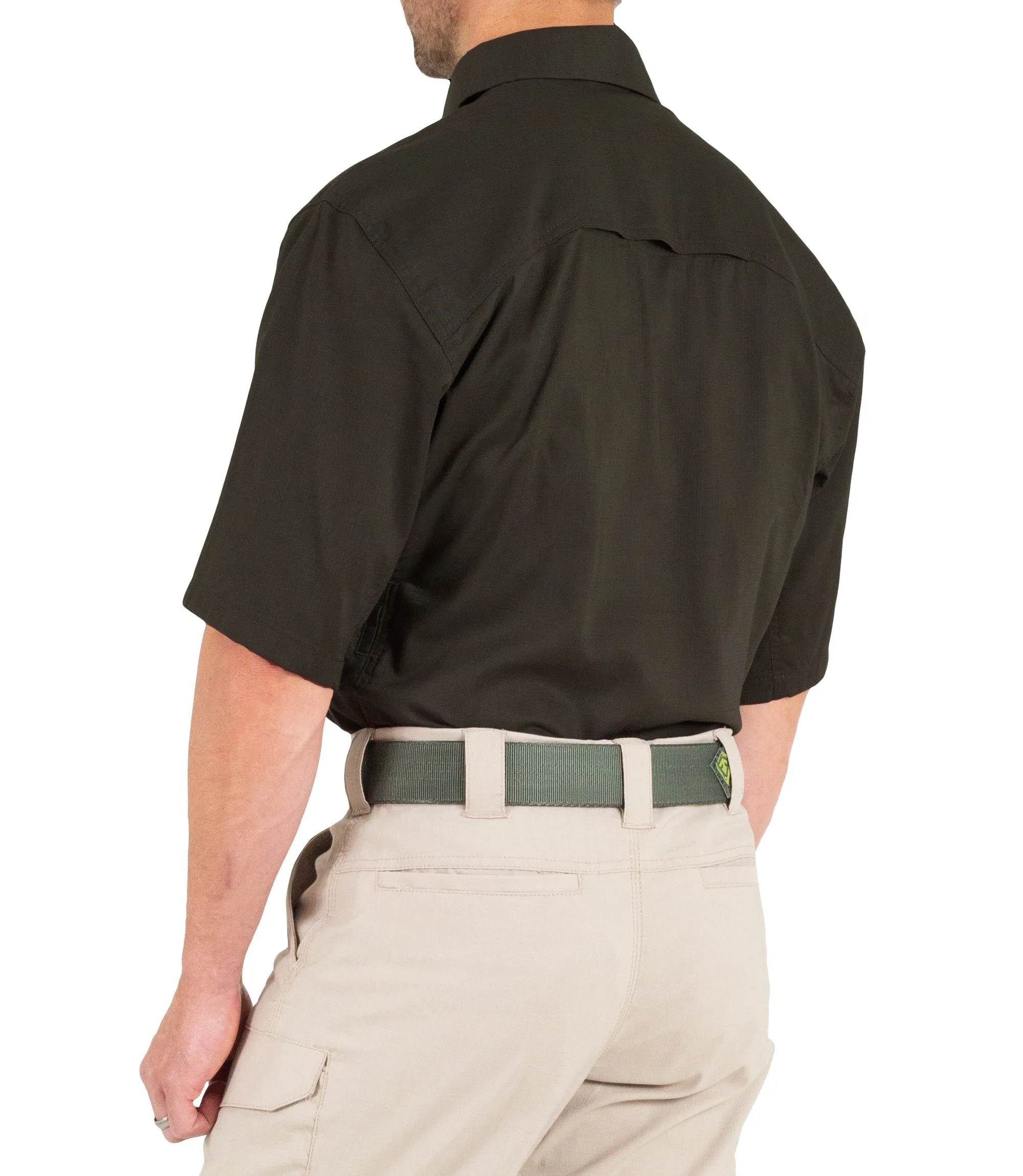 First Tactical Men's V2 Tactical Short Sleeve Shirt - Brown