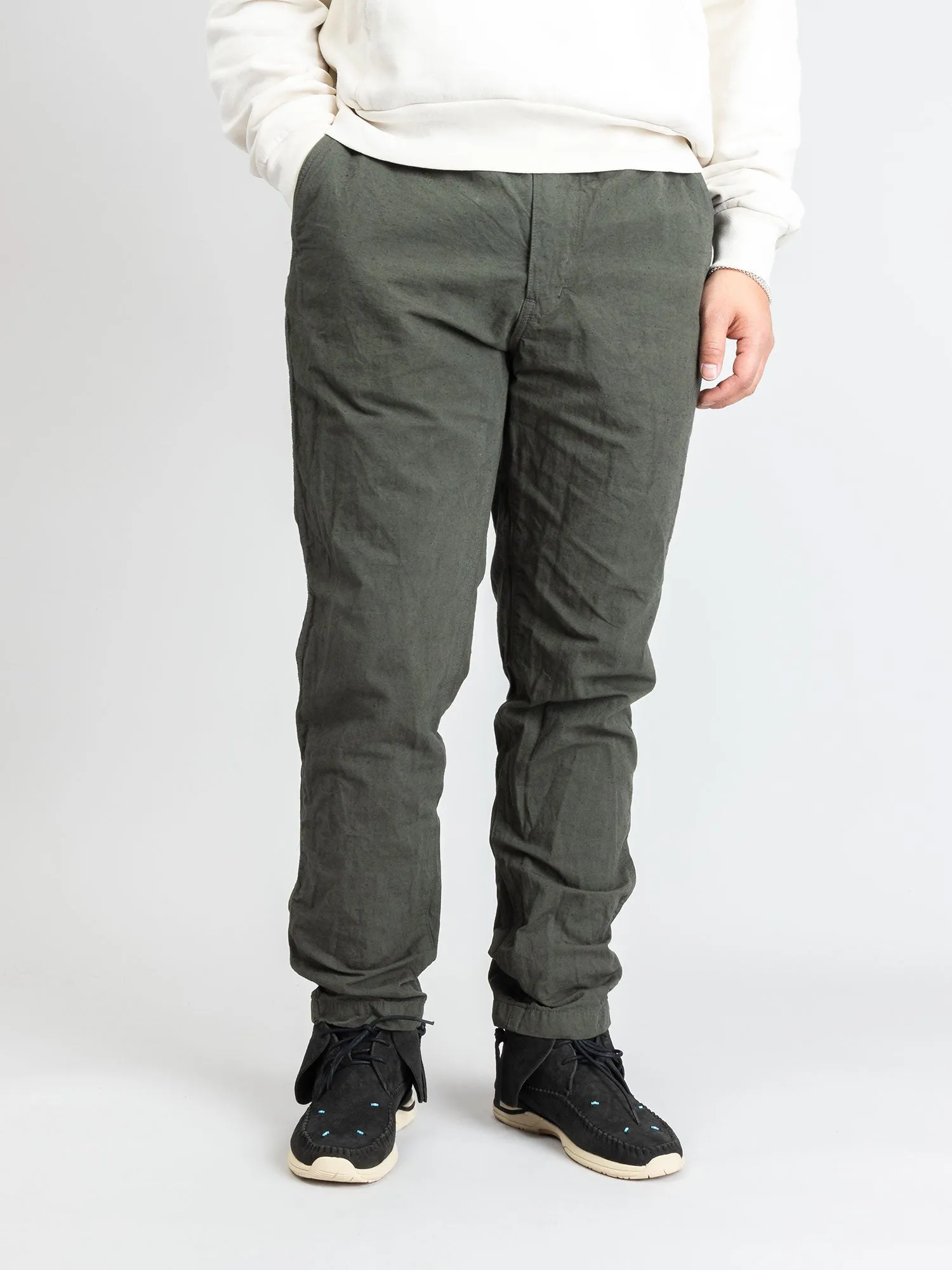 Hemp Easy Pants in Khaki