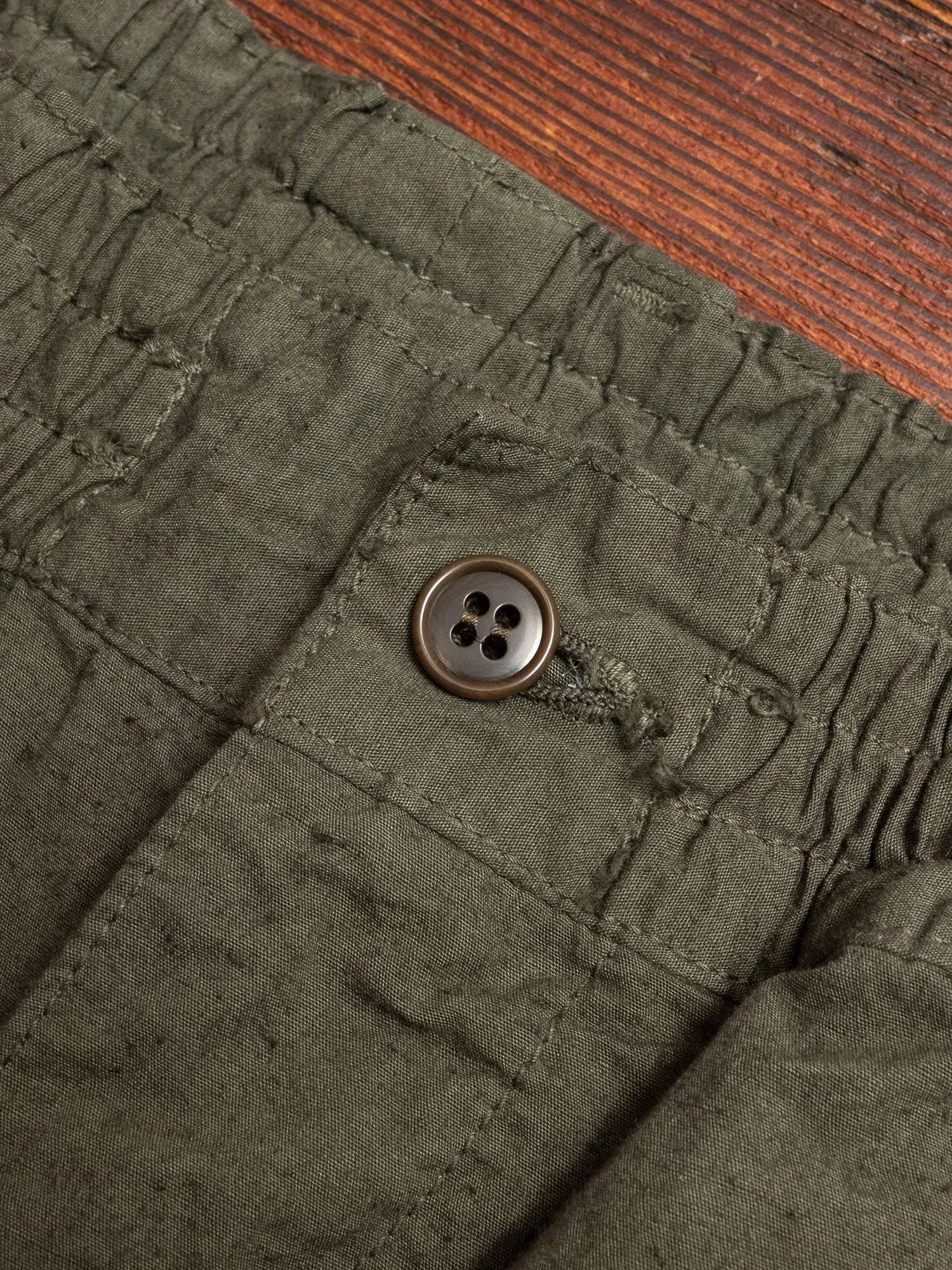 Hemp Easy Pants in Khaki