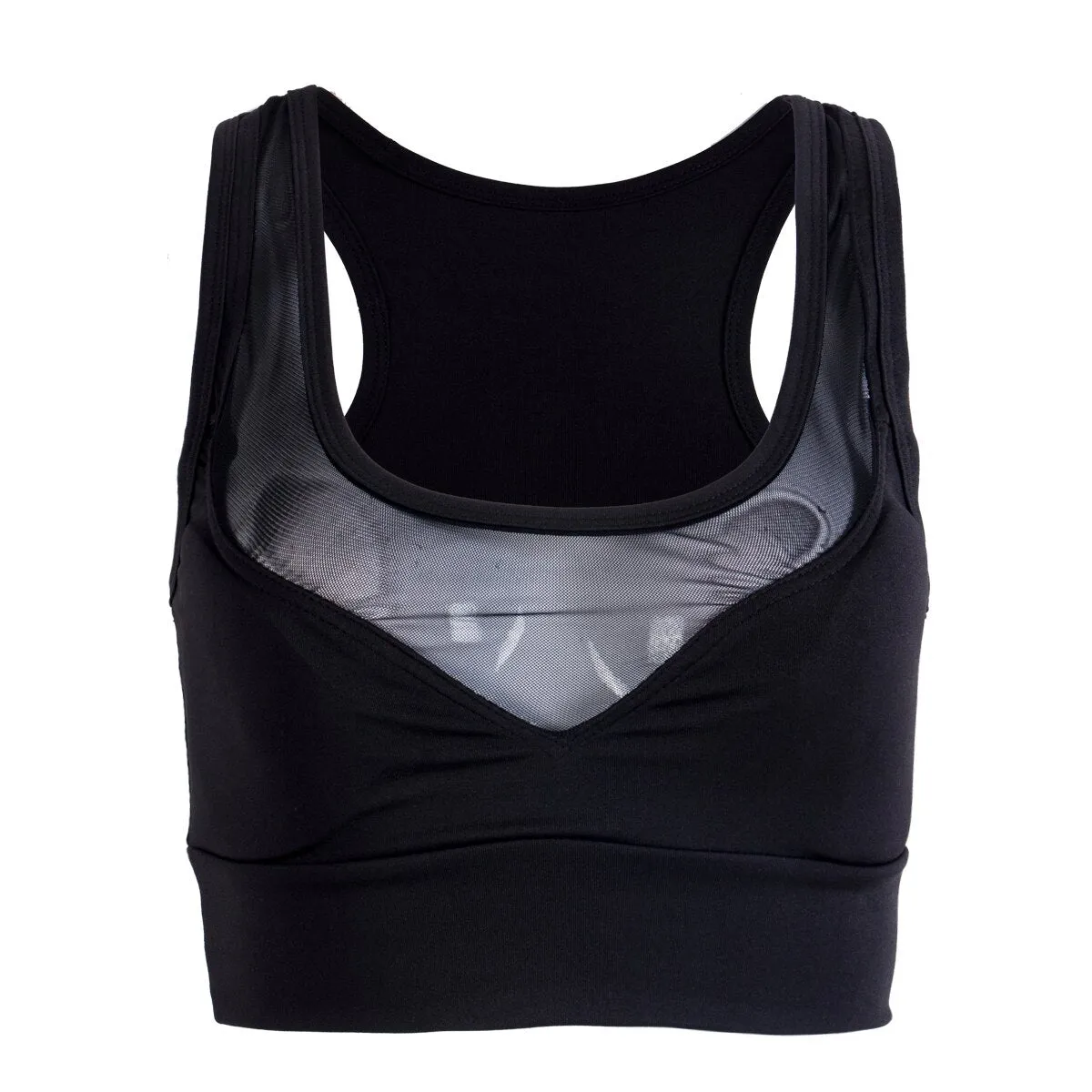 Hot Wholesale Women Mesh Patchwork Sports Bra Tank Tops Bodycon Slim Gym Sports Clothing Bustier Vest Crop Tops Bralette Blouses