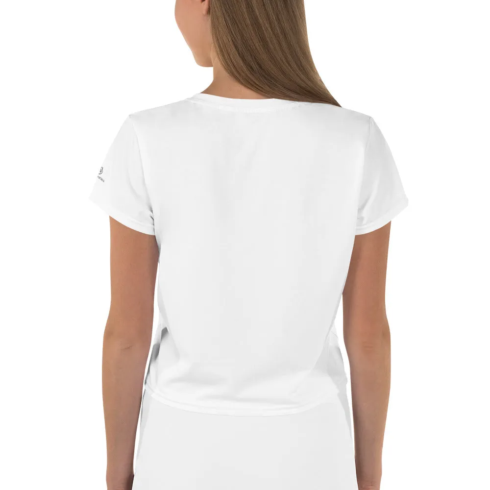 Humble Sportswear™ White Crop T-Shirt