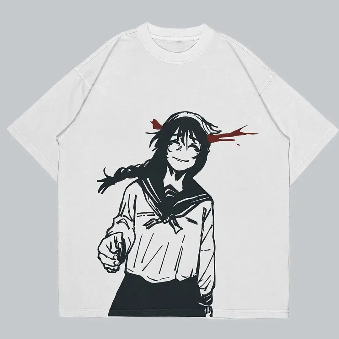 [KUJO] "Assassin" Vintage Oversized T Shirt