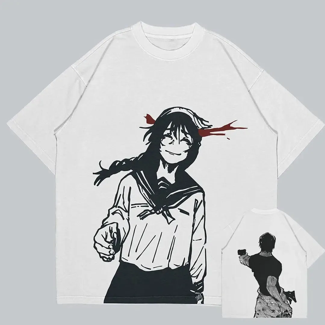 [KUJO] "Assassin" Vintage Oversized T Shirt