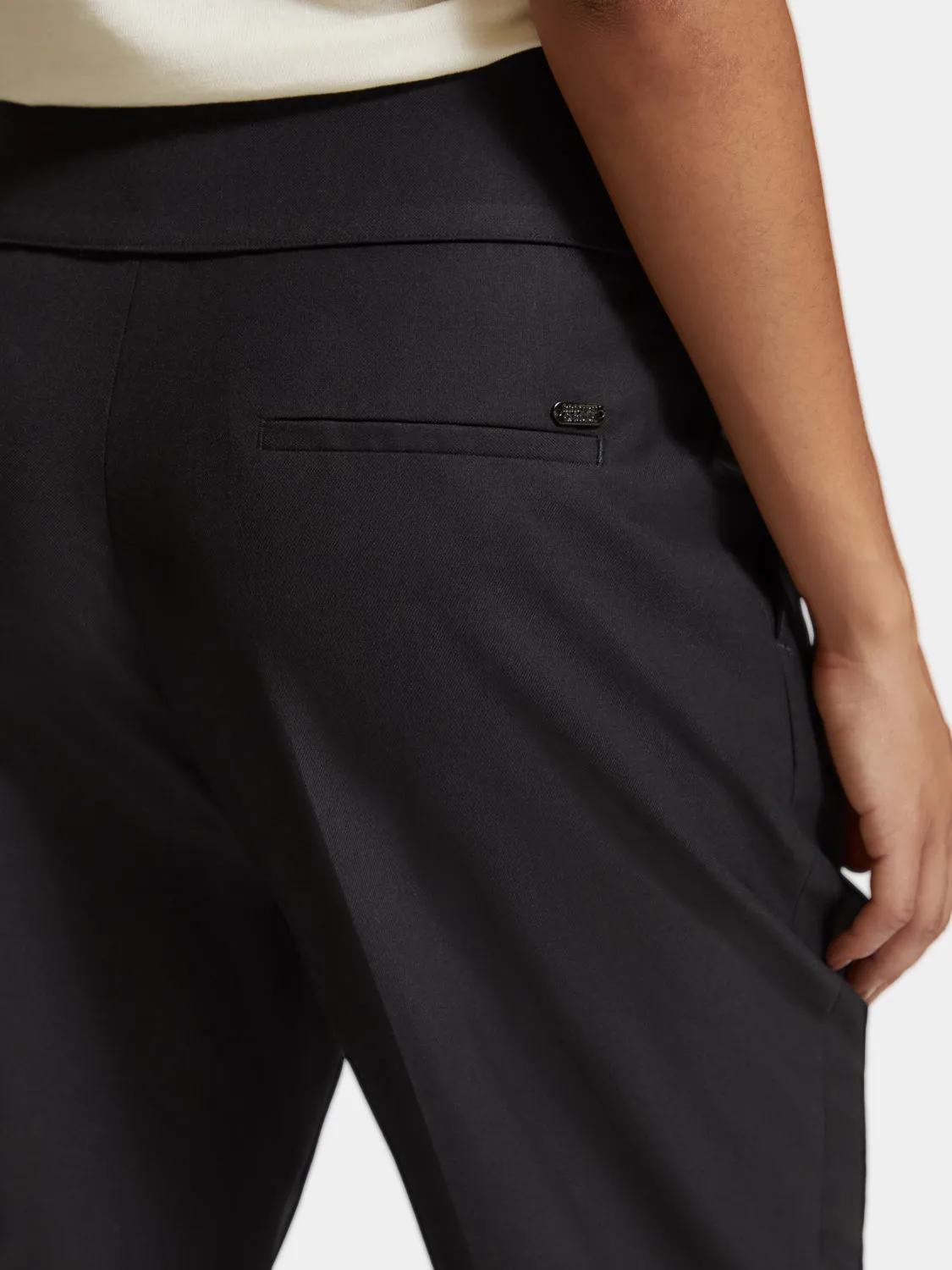 Lily high-rise tailored pants