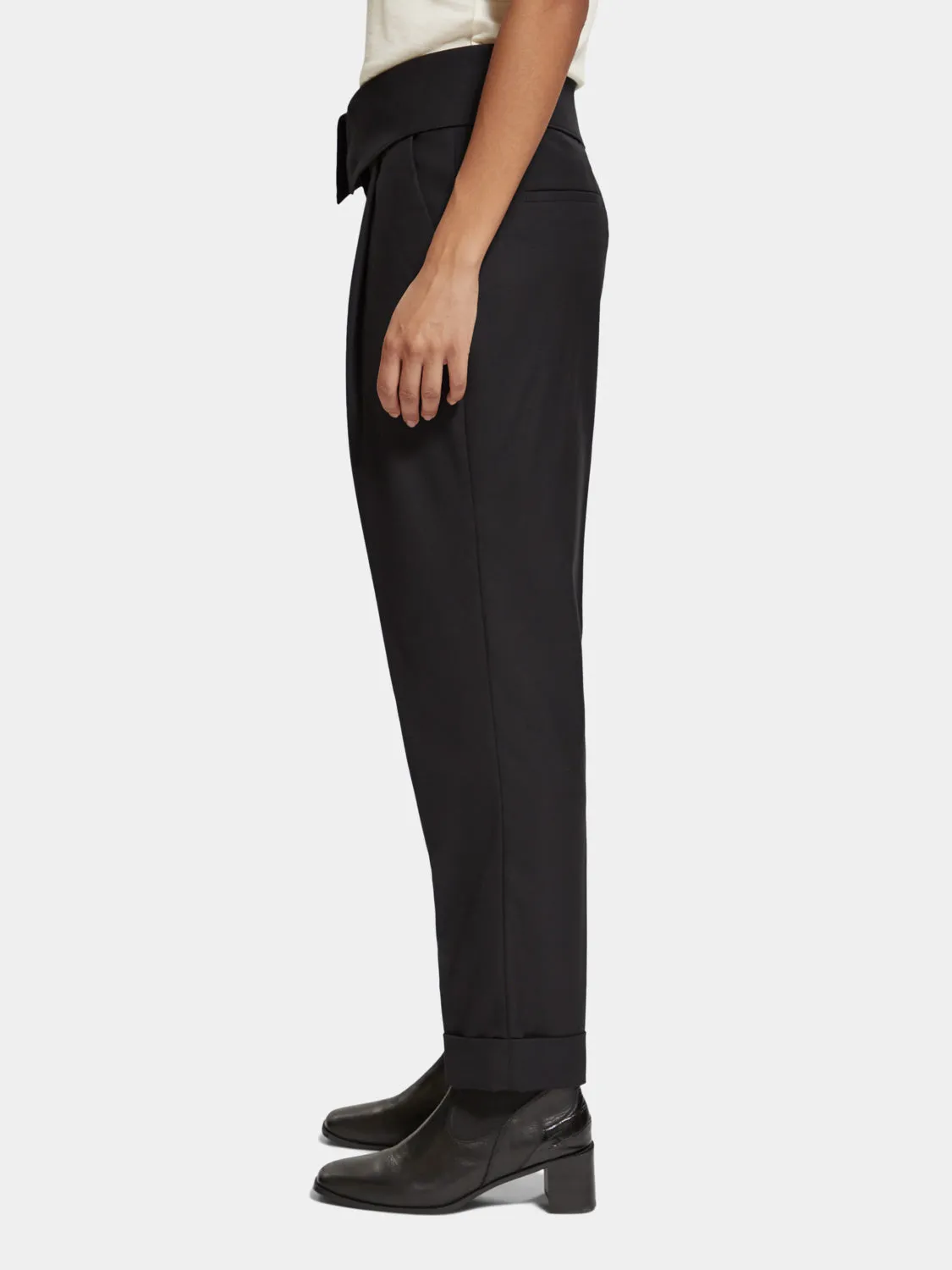 Lily high-rise tailored pants