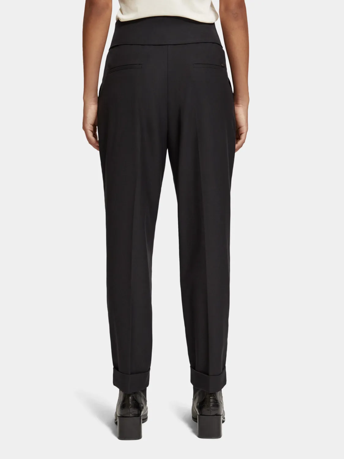 Lily high-rise tailored pants