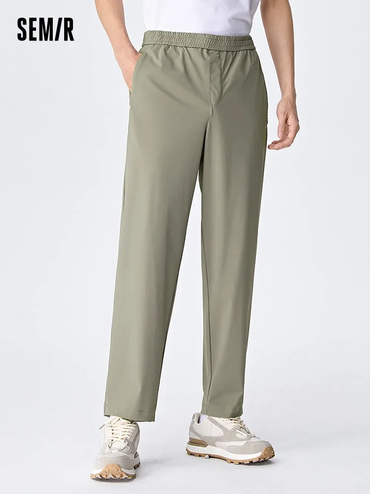 Men's Knit Stretch Cool Tapered Pants