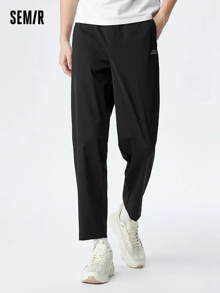 Men's Knit Stretch Cool Tapered Pants