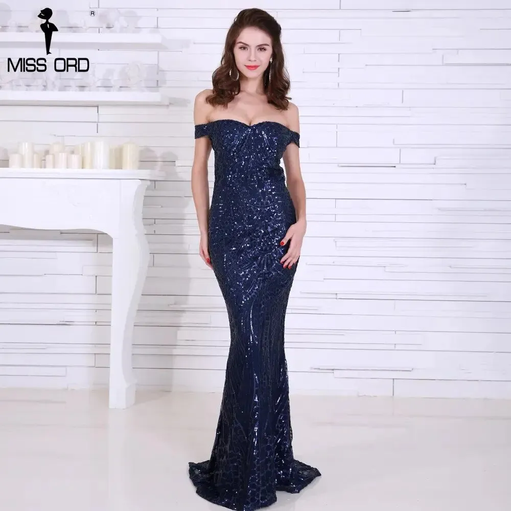 Naples Sequin Bodycon Maxi Gown