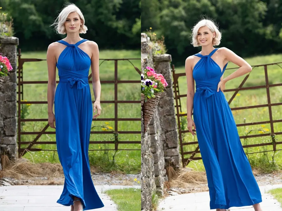 Promfast Sexy Cross Neckline Prom Dresses A line Open Back Long Party Dresses PFP2076