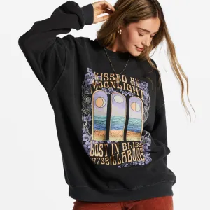 Ride In Oversized Sweatshirt (Black Sands)
