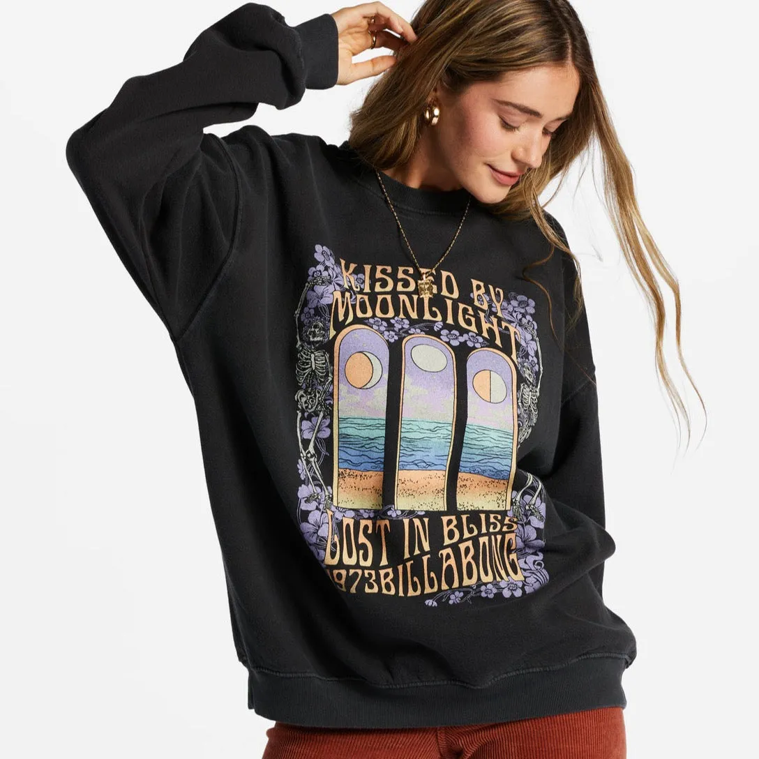 Ride In Oversized Sweatshirt (Black Sands)