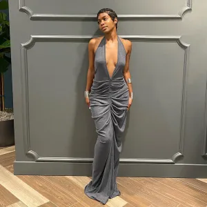 Sexy Elegant Silky Party Dress
