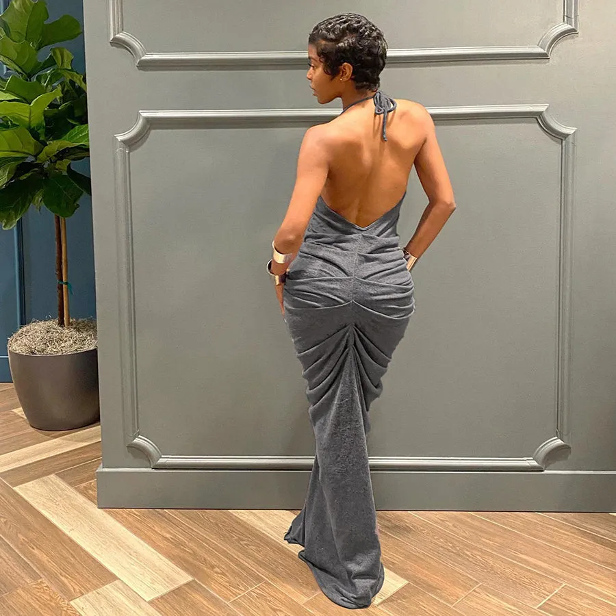 Sexy Elegant Silky Party Dress