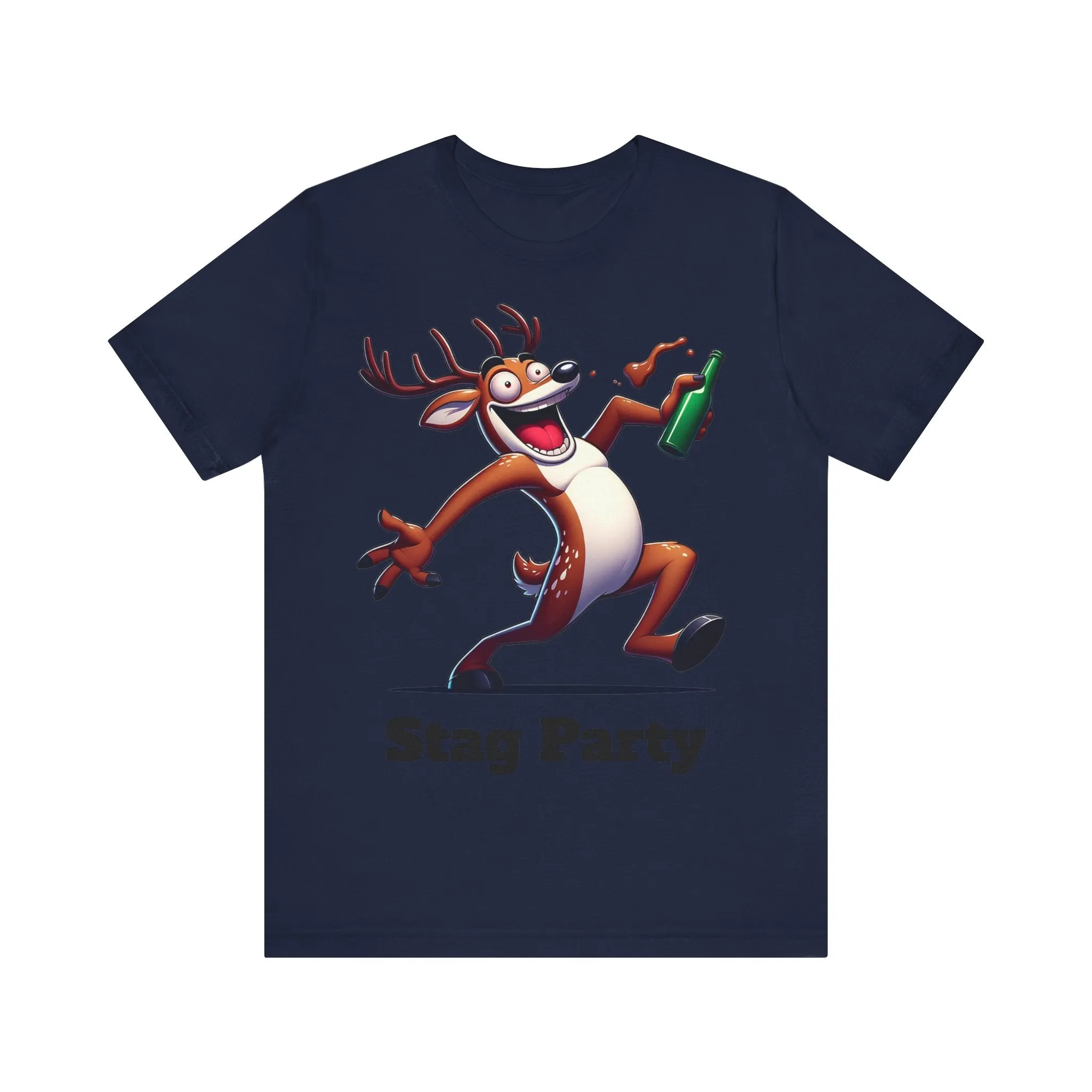 Stag Party T-shirt with text