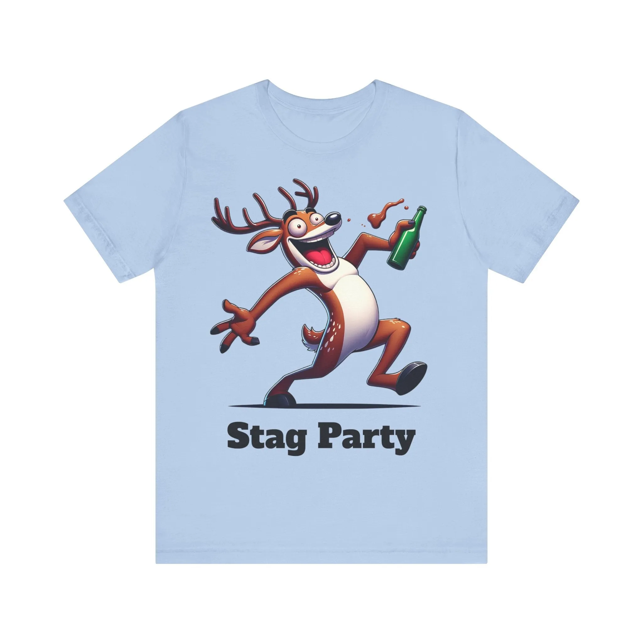 Stag Party T-shirt with text