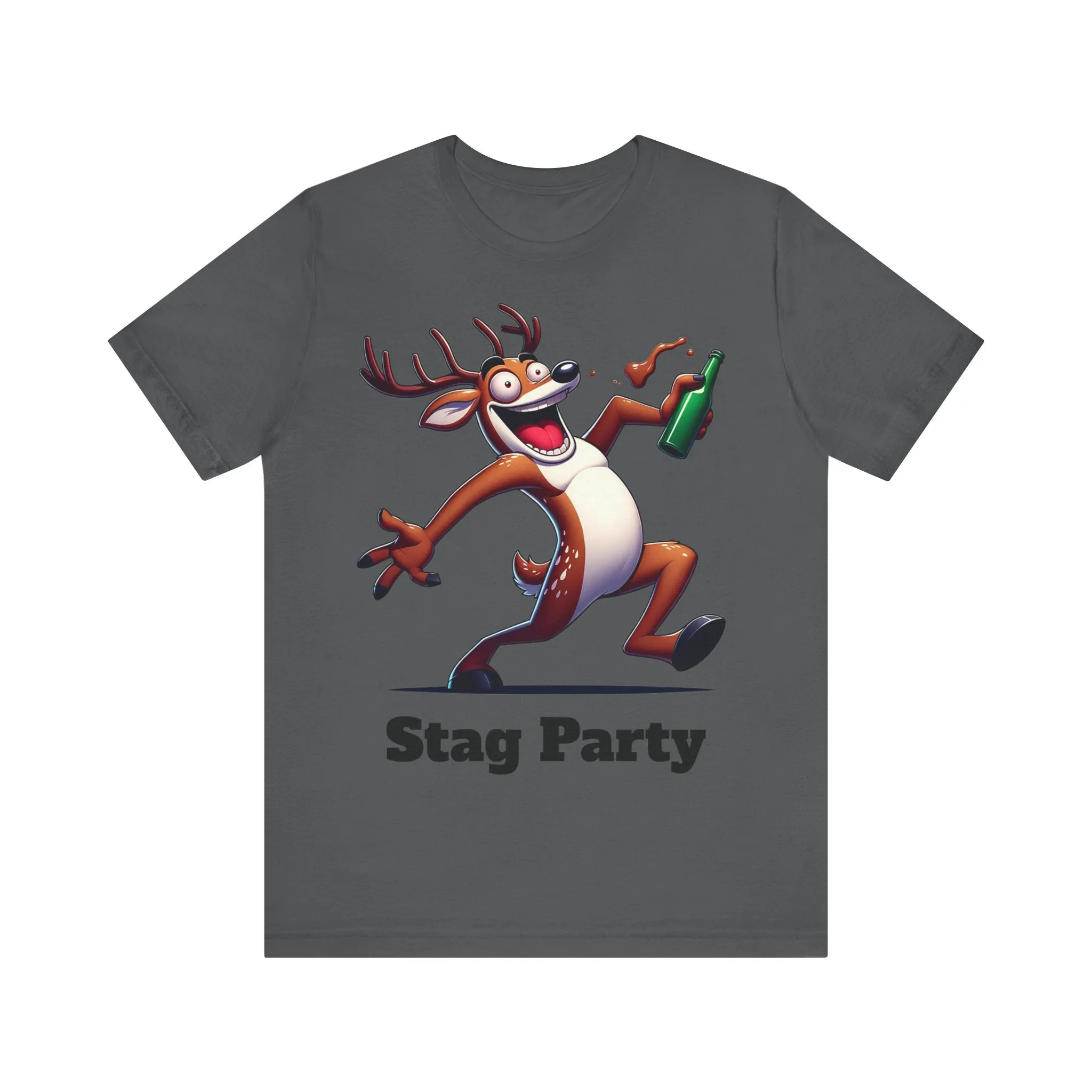 Stag Party T-shirt with text