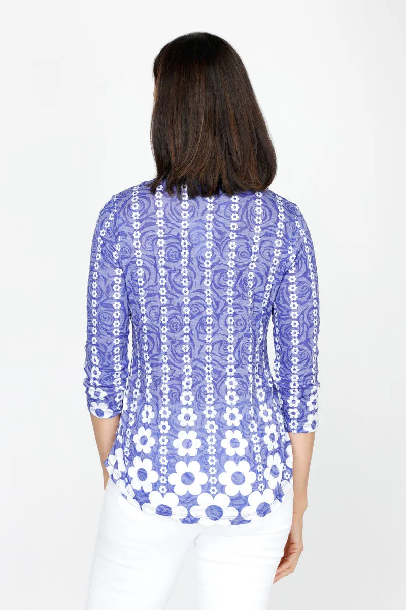 Top Ligne Flower Lines Crew Top