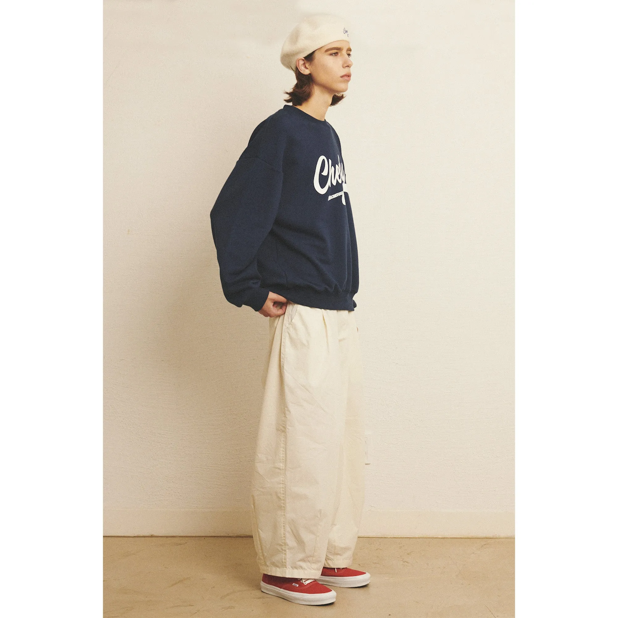 WIDE EASY BALLOON PANTS / NATURE