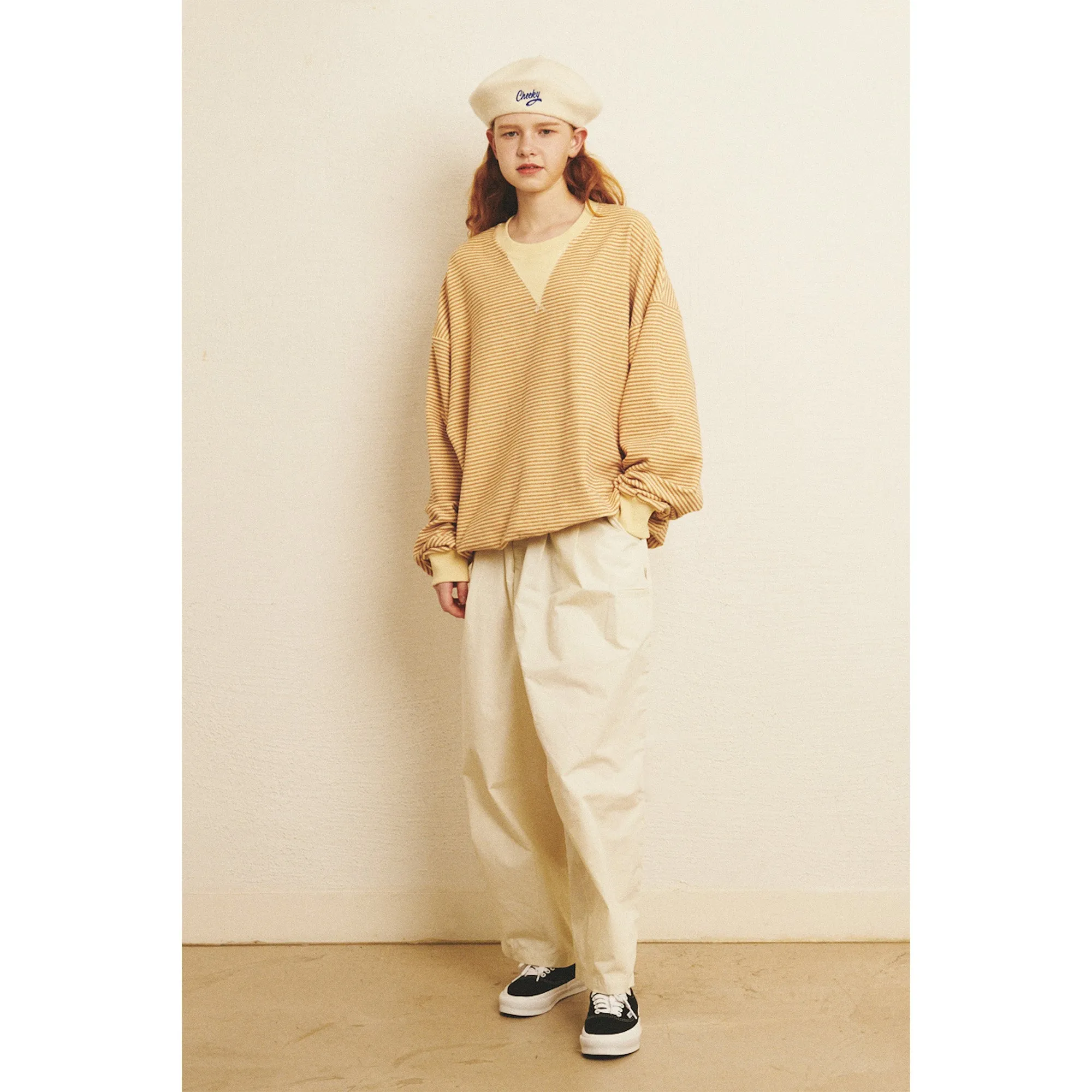 WIDE EASY BALLOON PANTS / NATURE