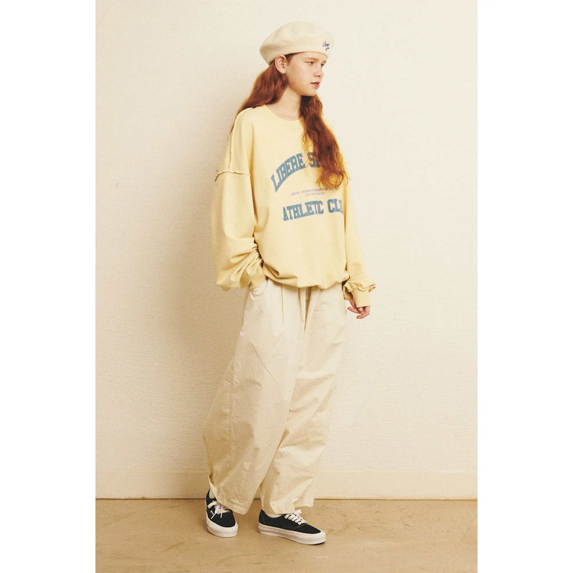 WIDE EASY BALLOON PANTS / NATURE