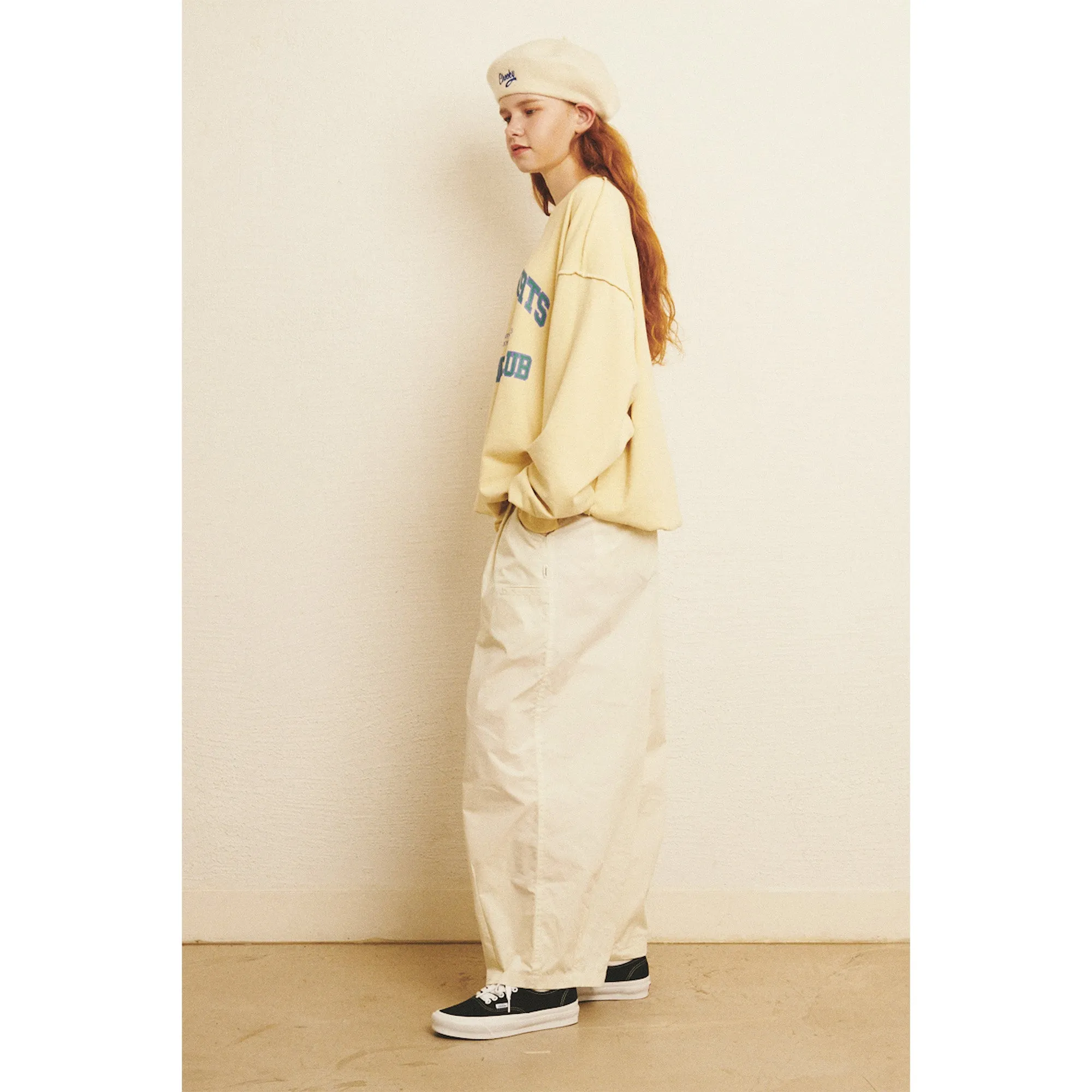 WIDE EASY BALLOON PANTS / NATURE