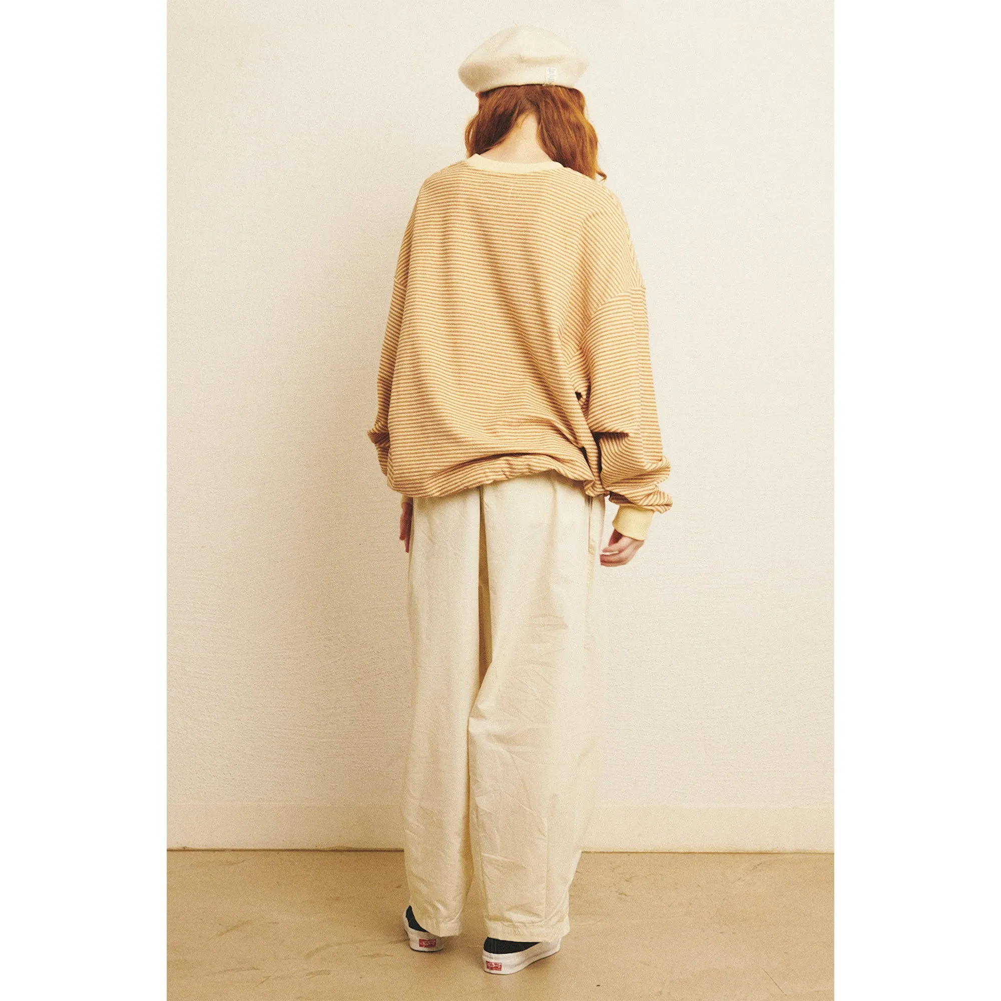 WIDE EASY BALLOON PANTS / NATURE