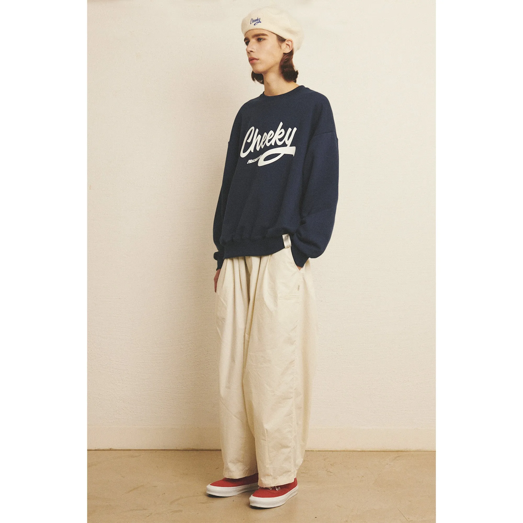 WIDE EASY BALLOON PANTS / NATURE