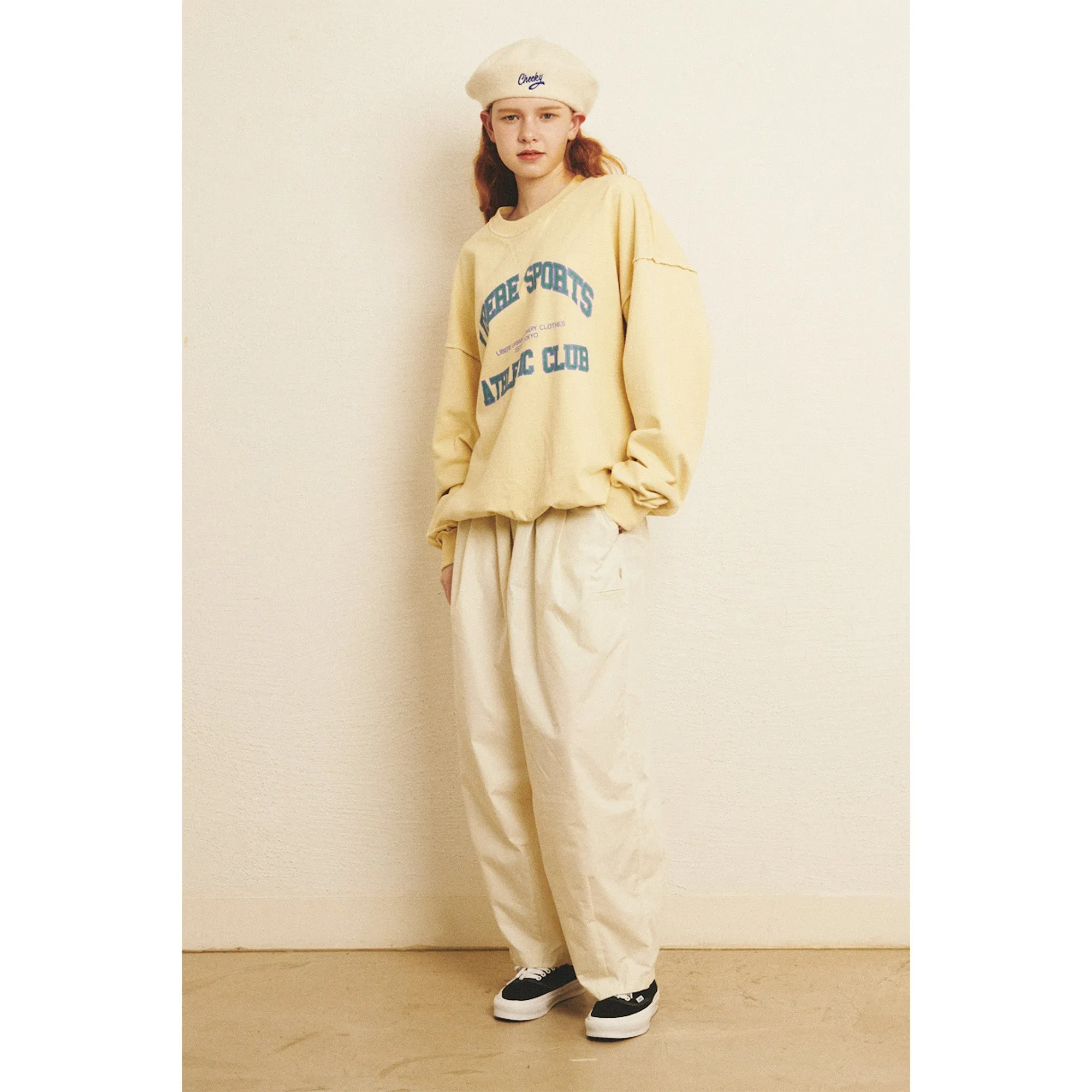 WIDE EASY BALLOON PANTS / NATURE