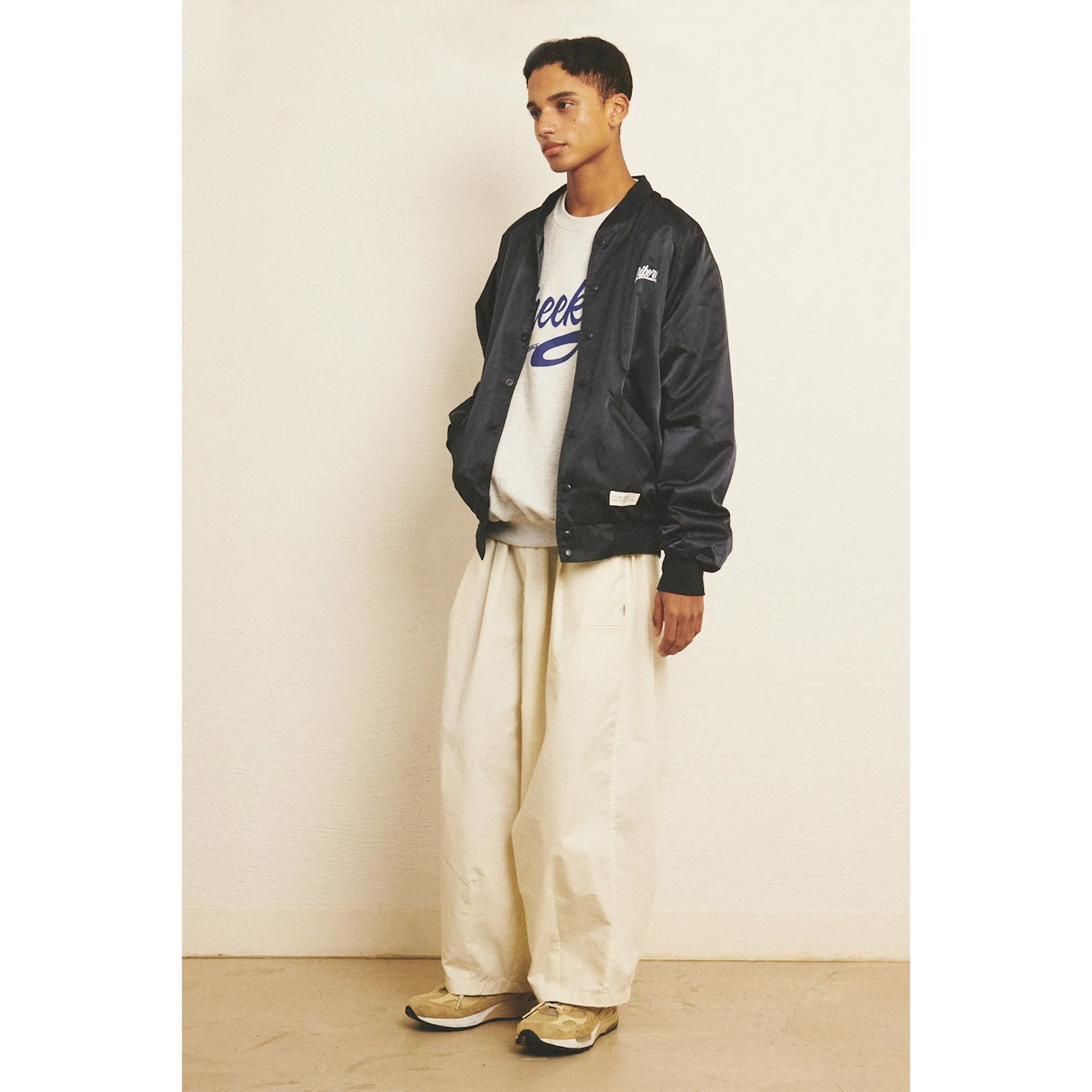 WIDE EASY BALLOON PANTS / NATURE