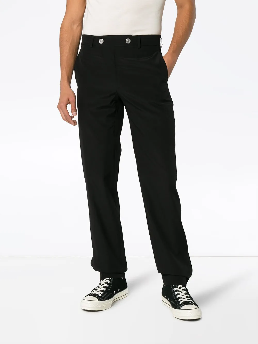 Wool Blend Trousers