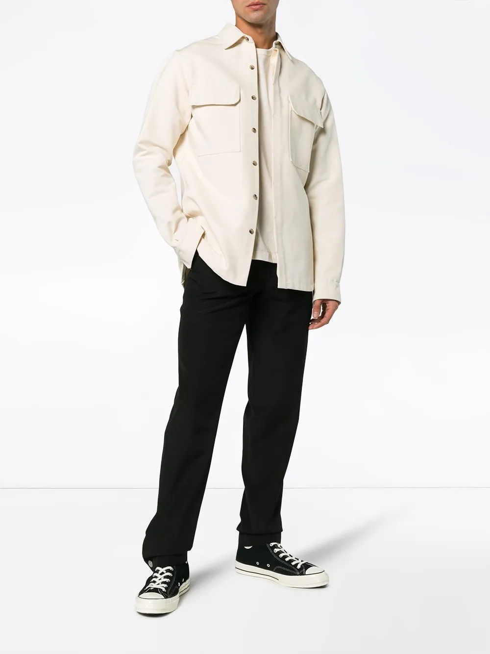 Wool Blend Trousers